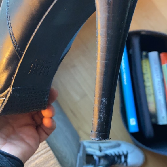 Stuart Weitzman black high heel boots - Picture 4 of 5
